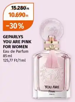 Müller Geparlys You Are Pink for Women Eau de Parfum ajánlat