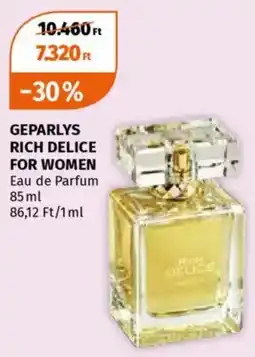 Müller Geparlys Rich Delice for Women Eau de Parfum ajánlat