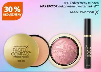 Müller Max Factor dekorkozmetikai termékre ajánlat