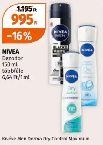 Müller Nivea dezodor ajánlat