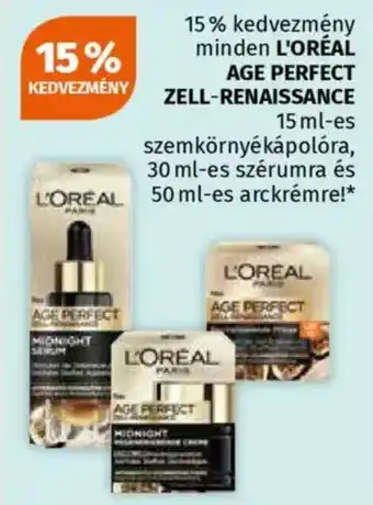 Müller L'oreal Age Perfect Zell-Renaissance ajánlat