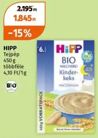 Müller HIPP Tejpép ajánlat