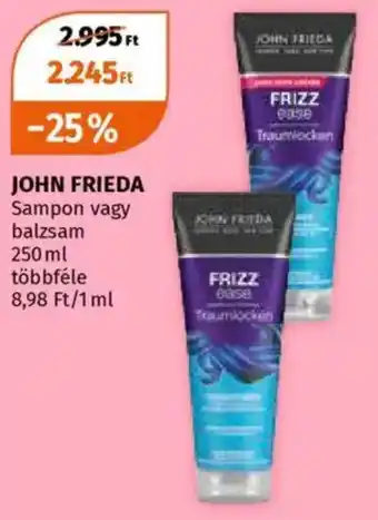 Müller John Frieda sampon / balzsam ajánlat