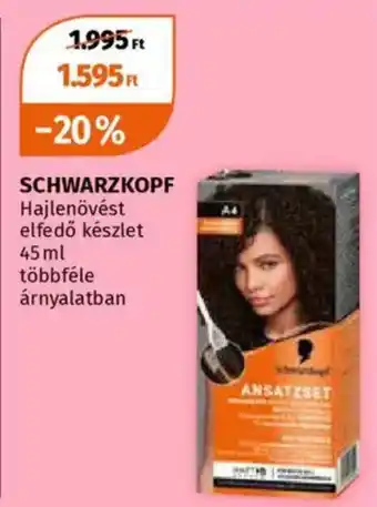 Müller Schwarzkopf hajlenövést elfedő készlet ajánlat