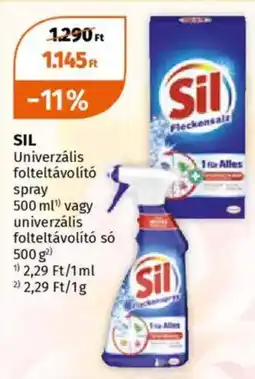 Müller SIL Univerzális folteltávolító spray ajánlat