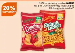 Müller Lorenz Crunchipsre / földimogyorós snackre ajánlat