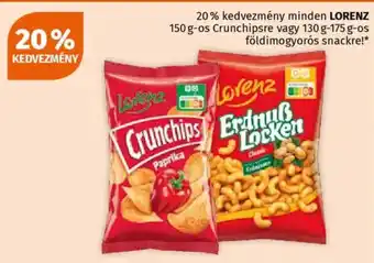 Müller Lorenz Crunchipsre / földimogyorós snackre ajánlat