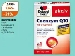 Müller Doppelherz Aktív koenzim Q10 + B-vitamin ajánlat