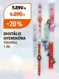 Müller Digitális gyerekóra ajánlat