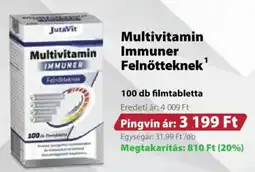 Pingvin Patika Multivitamin Immuner Felnőtteknek ajánlat