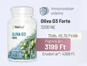 Pingvin Patika BioHeal Oliva D3 Forte 3200 NE ajánlat