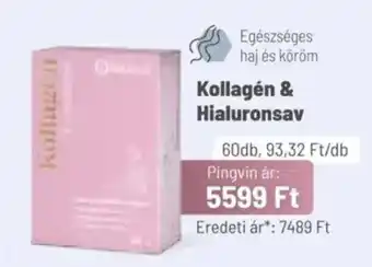 Pingvin Patika BioHeal Kollagén & Hialuronsav ajánlat