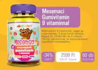 Pingvin Patika Mesemaci Gumivitamin 9 vitaminnal ajánlat