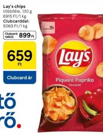 Tesco Lay's chips ajánlat