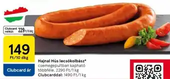 Tesco Hajnal Hús lecsókolbász ajánlat