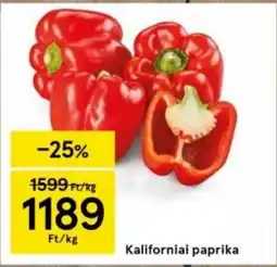 Tesco Kaliforniai paprika ajánlat