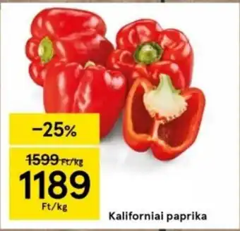 Tesco Kaliforniai paprika ajánlat