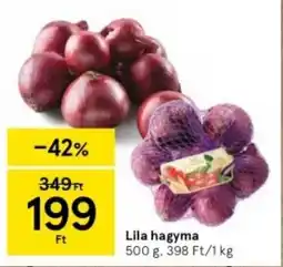 Tesco Lila hagyma ajánlat