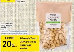 Tesco Tesco kesudió ajánlat