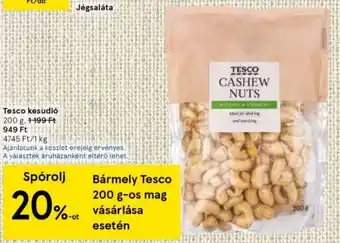 Tesco Tesco kesudió ajánlat