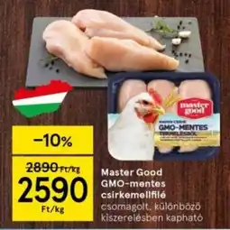 Tesco Master Good GMO-mentes csirkemellfilé ajánlat