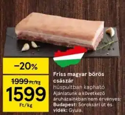 Tesco Friss magyar börös császár ajánlat