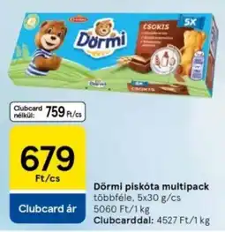 Tesco Dörmi piskóta multipack ajánlat