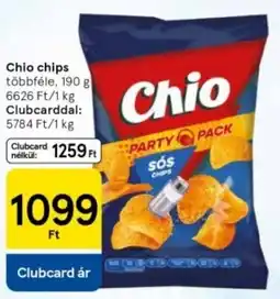 Tesco Chio chips ajánlat