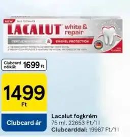 Tesco Lacalut fogkrém ajánlat