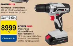 Tesco POWERPLUS Powerplus akkumulátoros fúró-csavarozó ajánlat