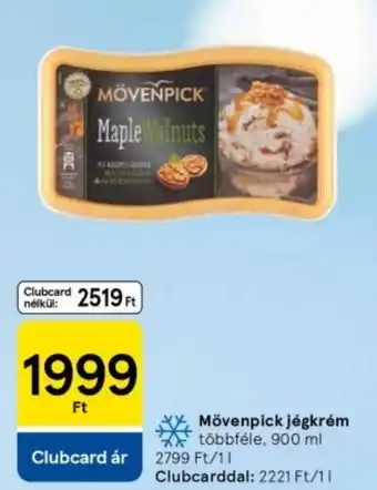 Tesco Mövenpick jégkrém ajánlat