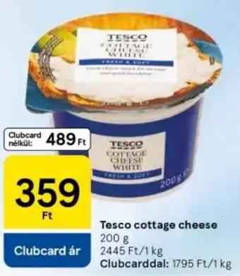 Tesco Tesco cottage cheese ajánlat