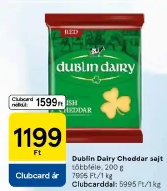 Tesco Dublin Dairy Cheddar sajt ajánlat