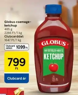 Tesco Globus csemege- ketchup ajánlat