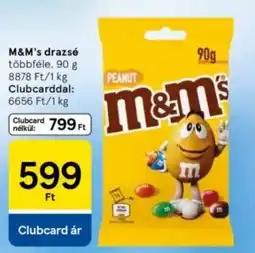 Tesco M&M's drazsé ajánlat