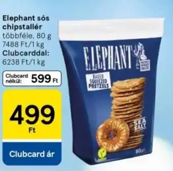 Tesco Elephant sós chipstallér ajánlat