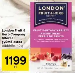 Tesco London Fruit & Herb Company filteres gyümölcstea ajánlat