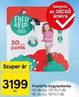 Tesco Fred & Flo bugyipelenka ajánlat