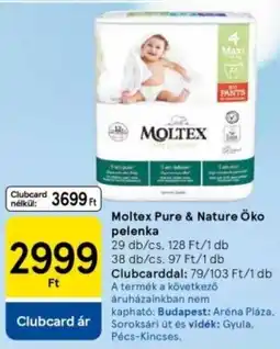 Tesco Moltex Pure & Nature Öko pelenka ajánlat