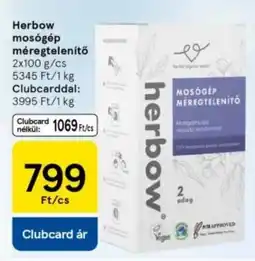 Tesco Herbow mosógép méregtelenítő ajánlat