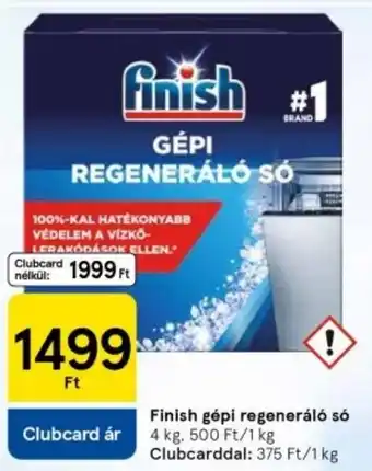 Tesco Finish gépi regeneráló só ajánlat