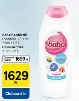 Tesco Baba habfürdő ajánlat