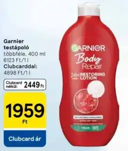 Tesco Garnier testápoló ajánlat