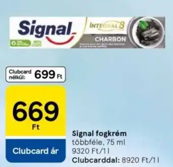 Tesco Signal fogkrém ajánlat