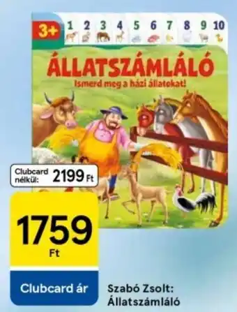 Tesco Szabó Zsolt: Állatszámláló ajánlat