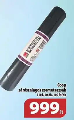 Coop Coop zárószalagos szemeteszsák ajánlat