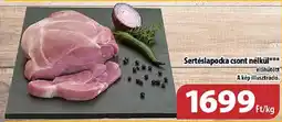 Sertéslapocka csont nélkül