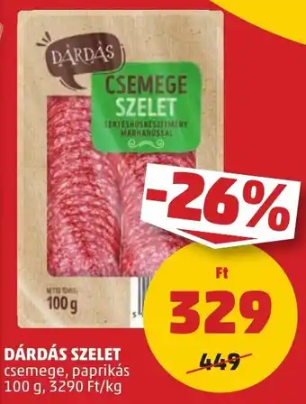 PENNY Dárdás szelet ajánlat