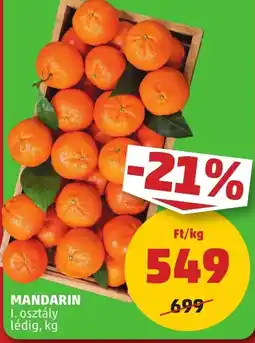 PENNY Mandarin ajánlat