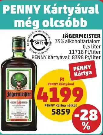 PENNY Jägermeister ajánlat